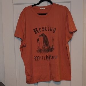 Maurices Rust Witch Graphic Tee